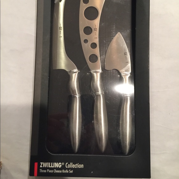 Zwilling JA Henckels collection 3 piece set cheese knife serving set - Picture 1 of 5